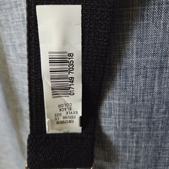 Dickies Mens Suspenders Leather X-Back Waist Clip 1.5" Adjustable Elastic Straps - Picture 6 of 7